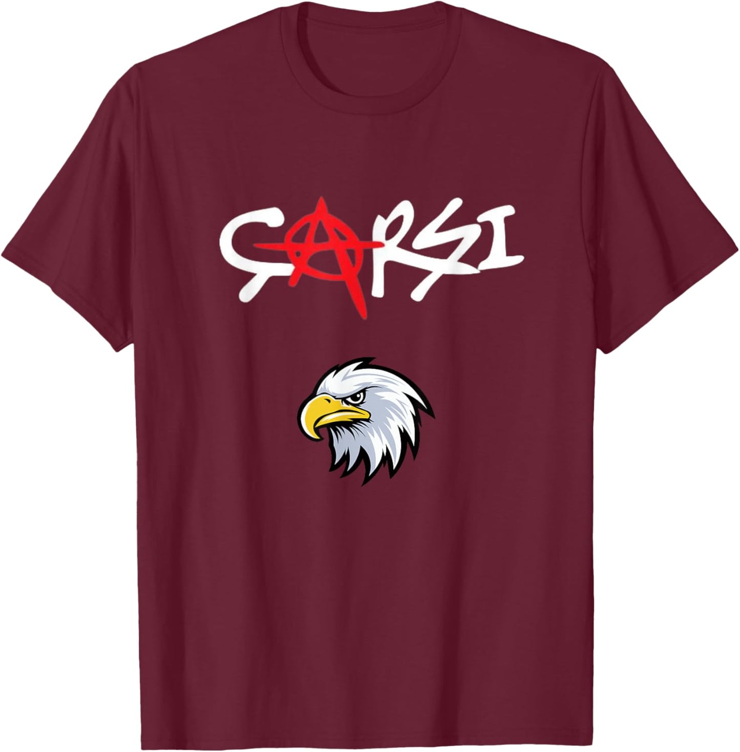 Carsi Herseye Karsi Beşiktas T-Shirt - T-Shirt | Maroon