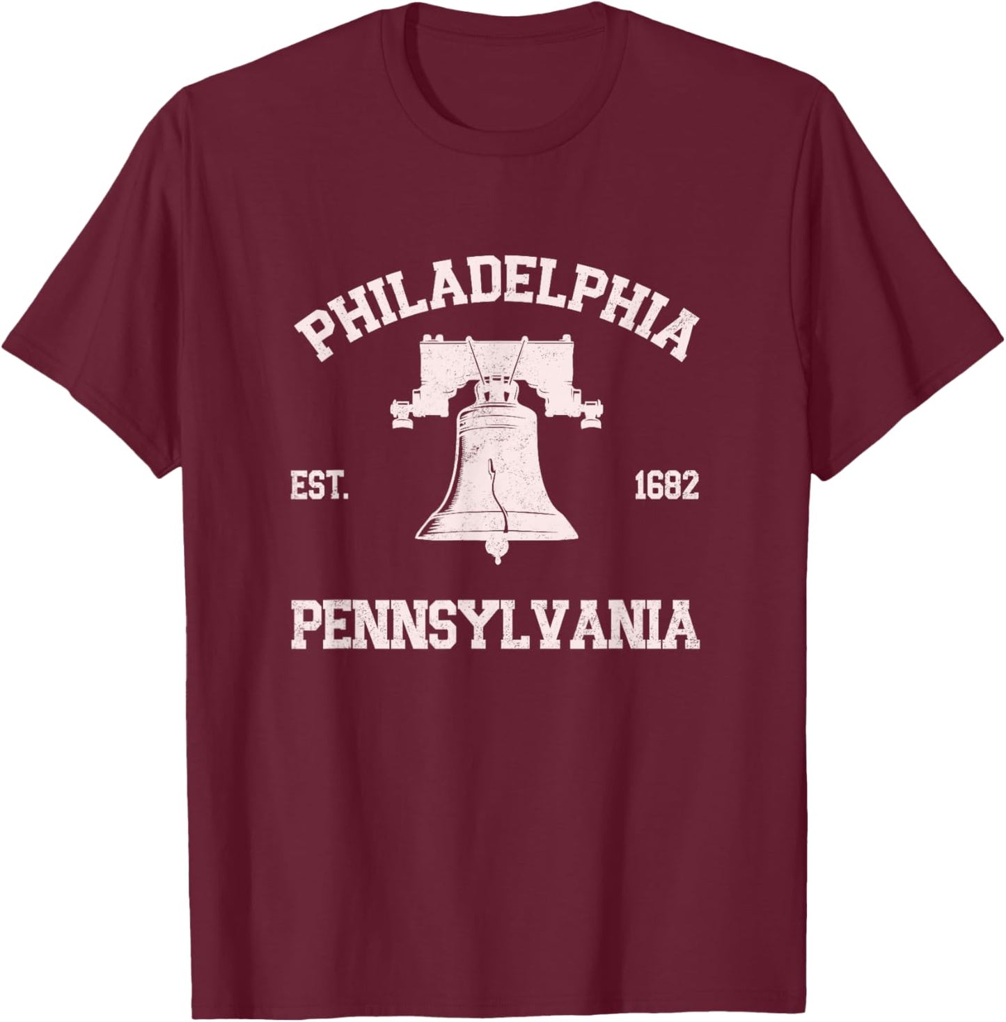 Philadelphia T-Shirt - T-Shirt | Maroon