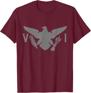 US Virgin Islands USVI Flag Pride Souvenir T-Shirt - T-Shirt | Maroon