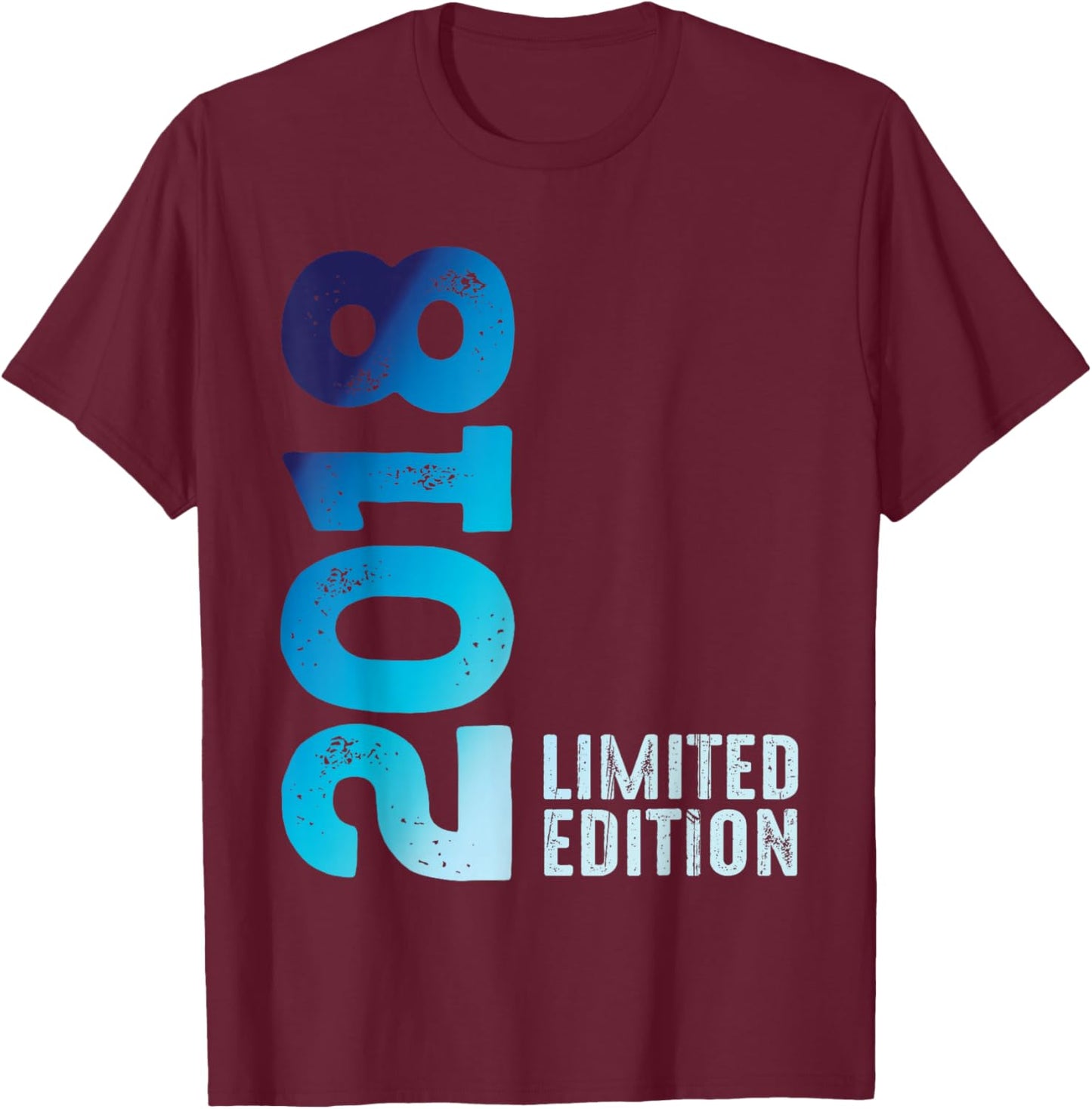 Awesome Year 2018 Vintage Since 2018 Limited Edition 2018 T-Shirt - T-Shirt | Maroon