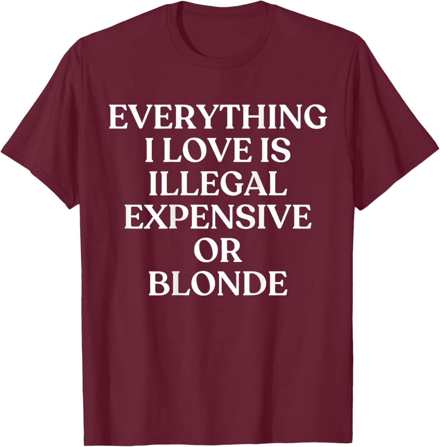 On The Back T-Shirt - T-Shirt | Maroon
