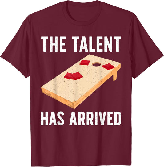 Funny Cornhole Costume Women Corn Hole Cornhole T-Shirt - T-Shirt | Maroon