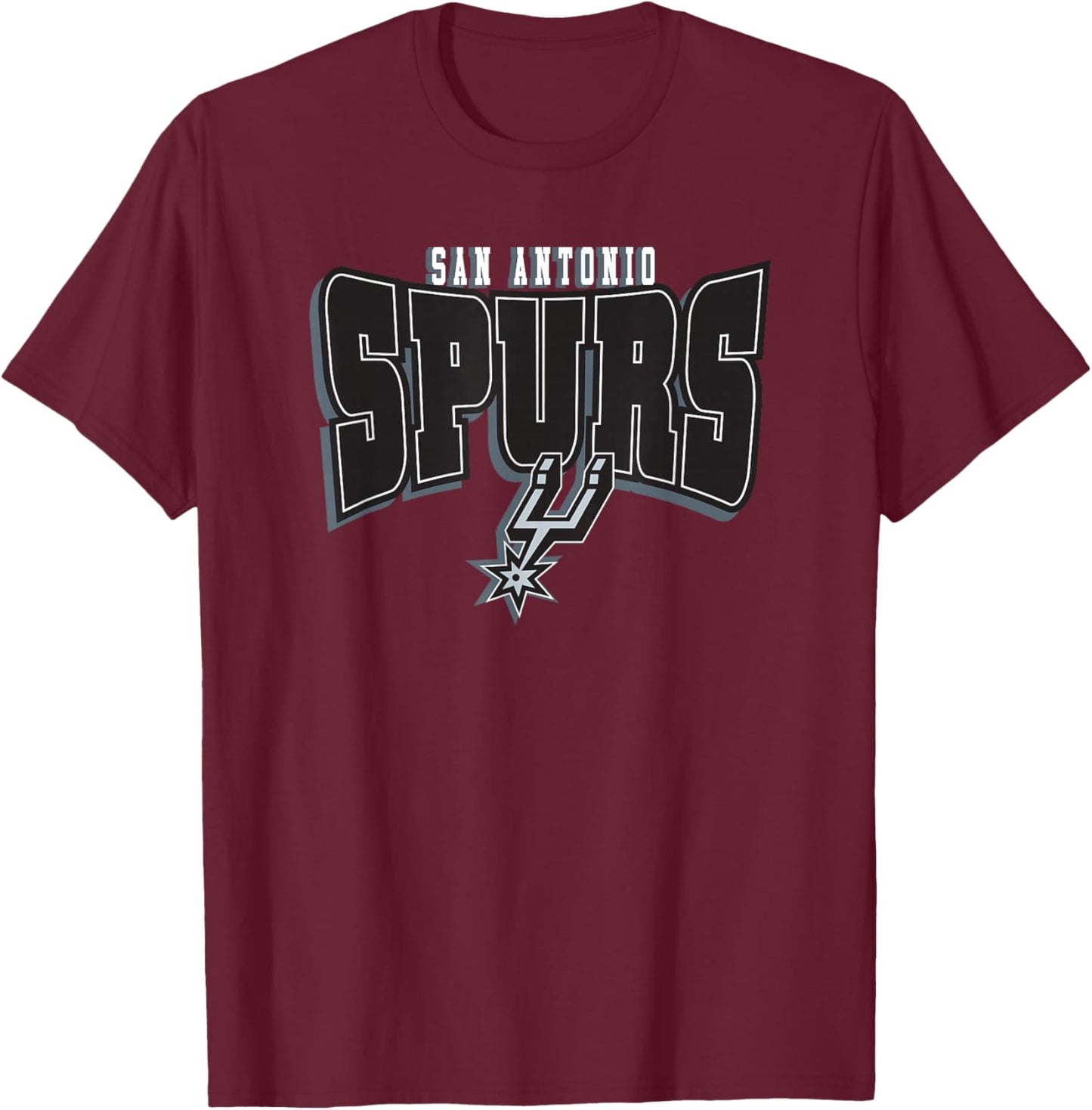 NBA Officiel San Antonio Spurs Boundless T-Shirt - T-Shirt | Maroon