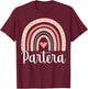 Boho Rainbow Partera - Midwifery Midwife Gifts Funny Doula T-Shirt - T-Shirt | Maroon