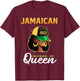 Jamaican Queen independence day 1962 T-Shirt - T-Shirt | Maroon