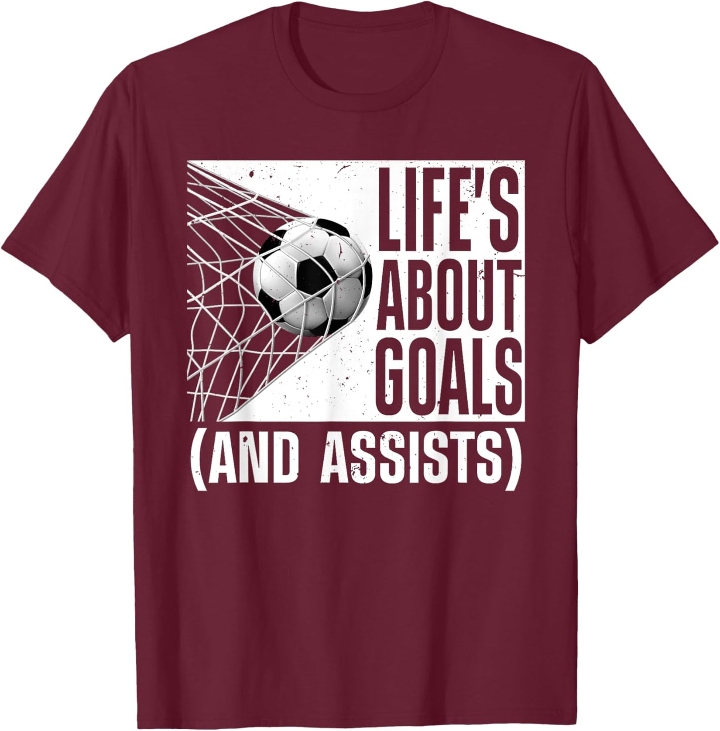 Cool Soccer Art Women Soccer Lovers Soccer Player T-Shirt - T-Shirt | Maroon