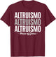 Altruismo House of Givers Shirt Altruismo House School T-Shirt - T-Shirt | Maroon
