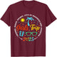 Girls Trip 2025 Friends Beach Drinks Lots Of Memories T-Shirt - T-Shirt | Maroon