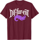 Furry Fandom Animal Fursonas Diff-Fur-Ent T-Shirt - T-Shirt | Maroon
