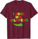 I Love His Jalapeno I Love Her Tacos Funny Cinco De Mayo T-Shirt - T-Shirt | Maroon