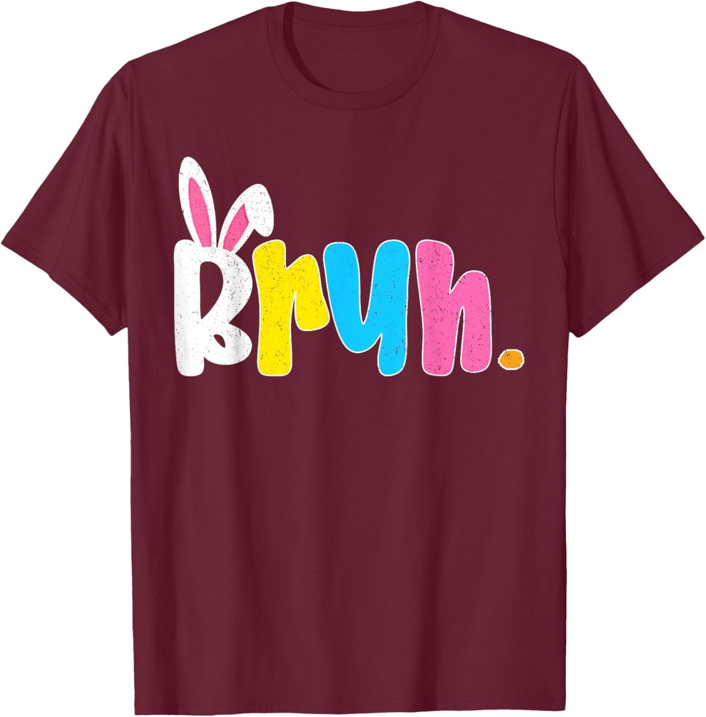 Bruh Meme Easter Day Funny for Teens Boys Kids Men T-Shirt - T-Shirt | Maroon