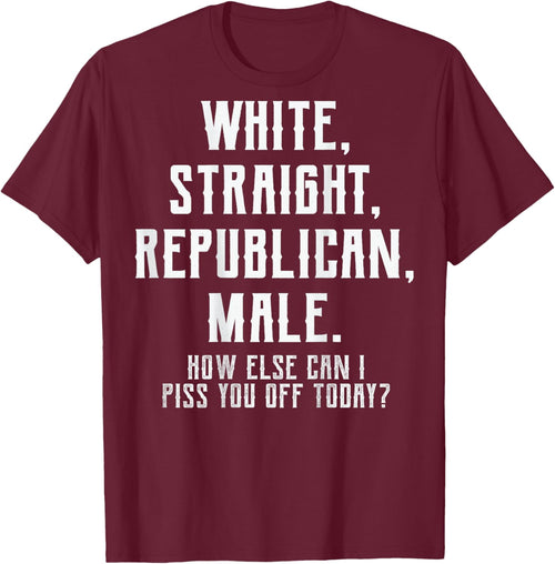 (ON Back) White Straight Republican Male