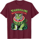 Tigrrullini Watermellini Italian Brainrot Meme T-Shirt - T-Shirt | Maroon