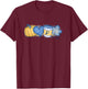 NBA Indiana Pacers Cozy Fall Painted Banner T-Shirt - T-Shirt | Maroon