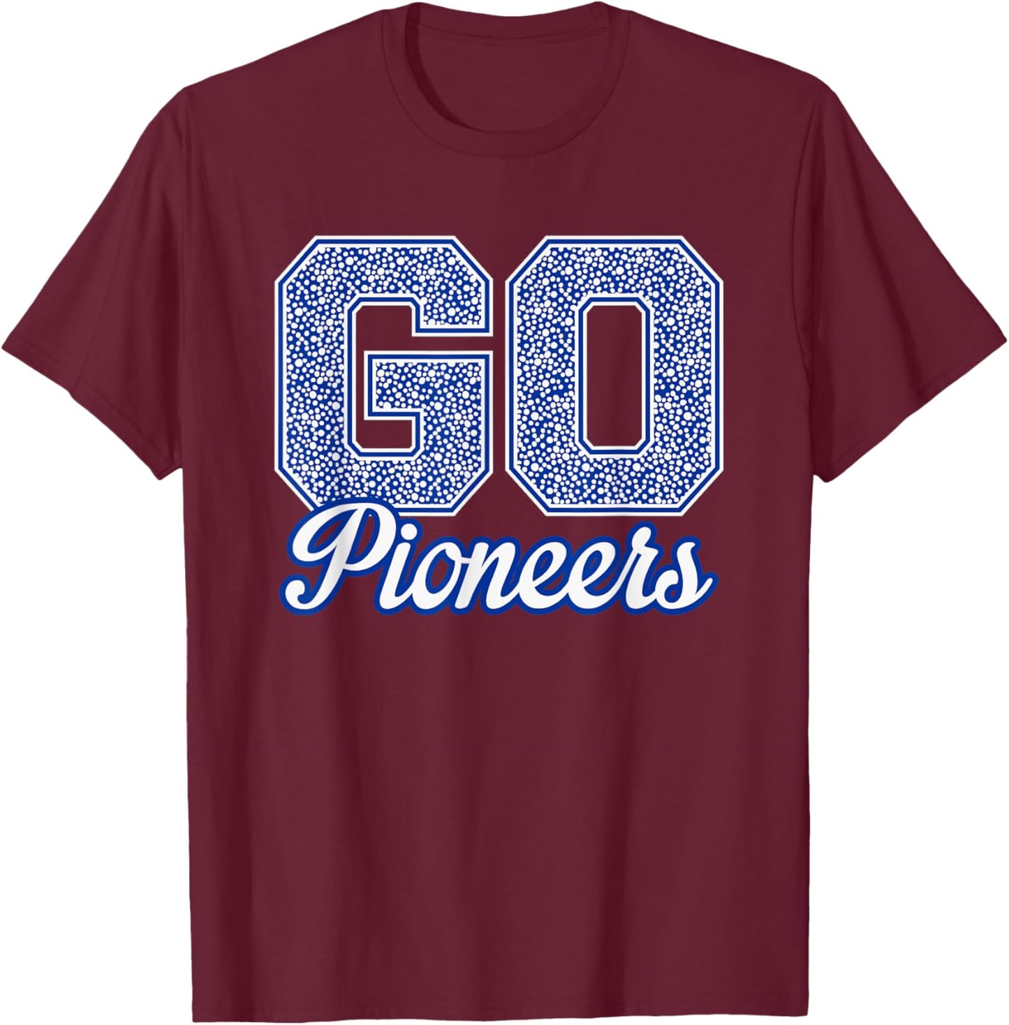 Simon Kenton Pioneers GO! School Pride T-Shirt - T-Shirt | Maroon