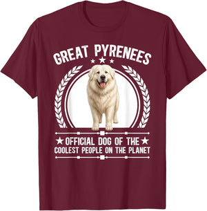 Great Pyrenees Definition Great Pyrenees Owner T-Shirt - T-Shirt | Maroon