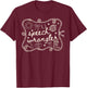 Speech Wrangler SLP Speech Language Pathologist Western. T-Shirt - T-Shirt | Maroon
