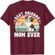 Best Shichon Mom Ever Zuchon Owner Zuchon Lover T-Shirt - T-Shirt | Maroon