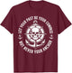 Let Your Past Be Your Compass But Never Your Anchor Lessons T-Shirt - T-Shirt | Maroon