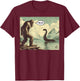 Bigfoot Loch Ness Bruh Funny Saying Sasquatch Men Women Kids T-Shirt - T-Shirt | Maroon