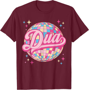 Personalized Name Dua Vintage Dua Women Kids Meme T-Shirt - T-Shirt | Maroon