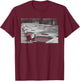 Aston Martin Cars Exhibited 1967 Bond T-Shirt - T-Shirt | Maroon