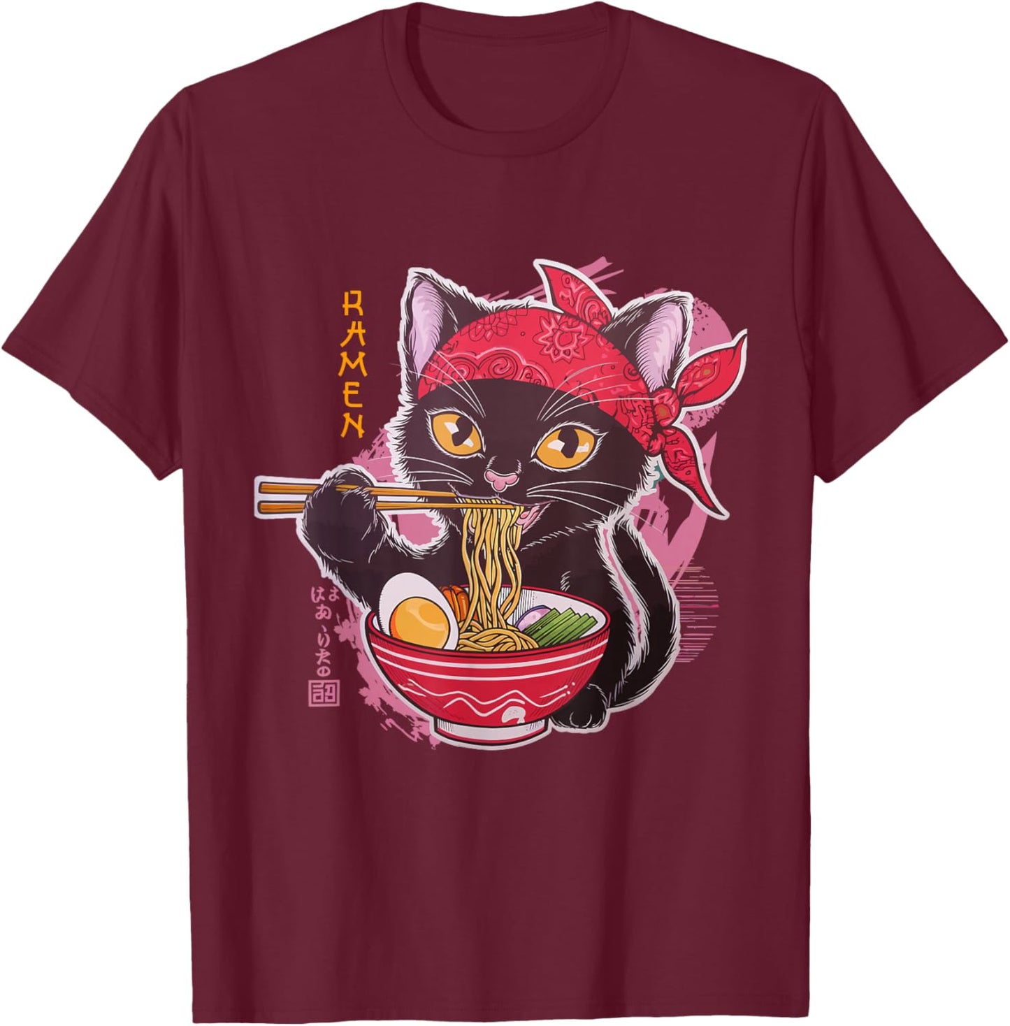 Anime T-Shirt - T-Shirt | Maroon