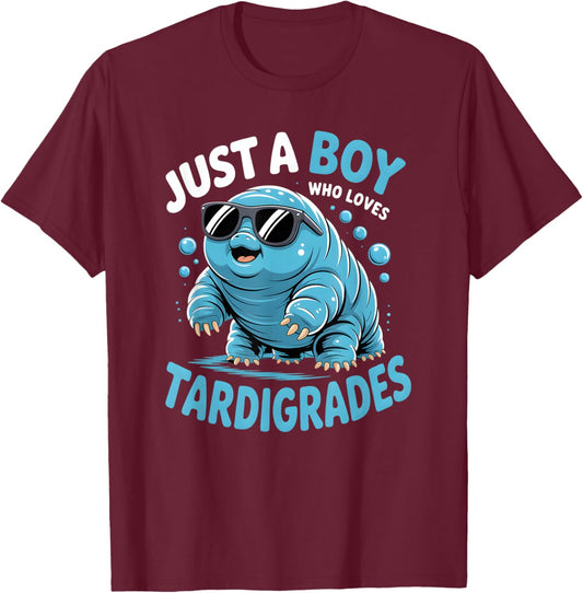 Boys Tardigrade T-Shirt - T-Shirt | Maroon