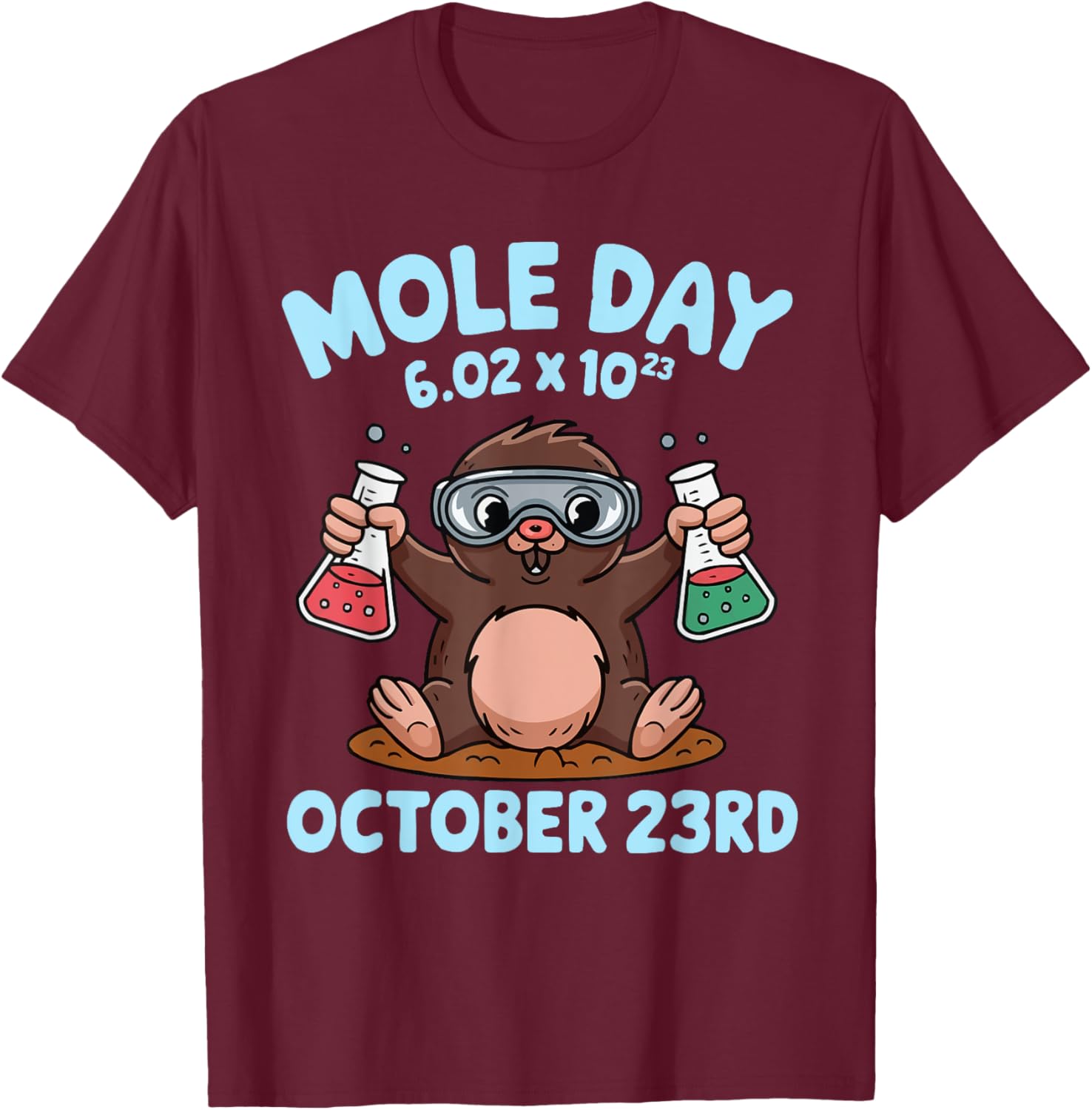 National Mole Day Animal Mammal Mole Whisperer T-Shirt - T-Shirt | Maroon