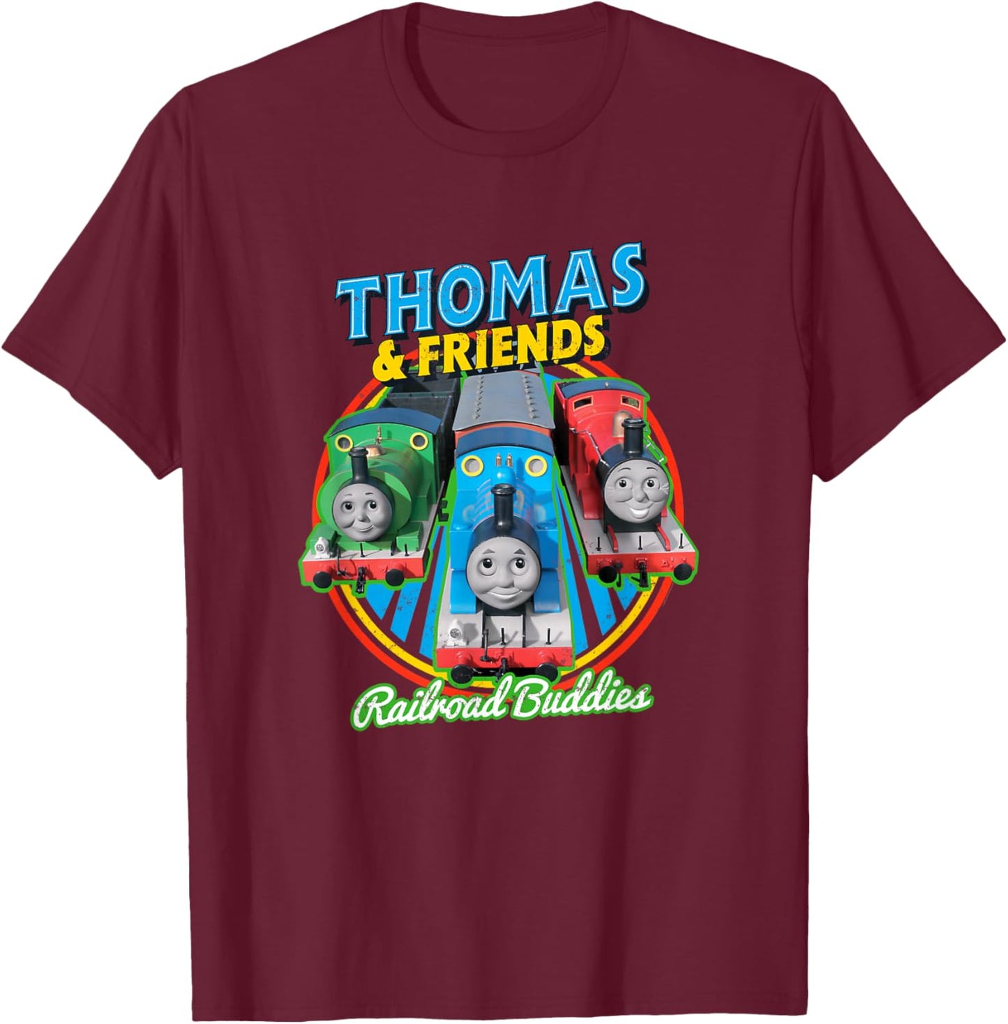 Thomas & Friends Railroad Buddies T-Shirt - T-Shirt | Maroon