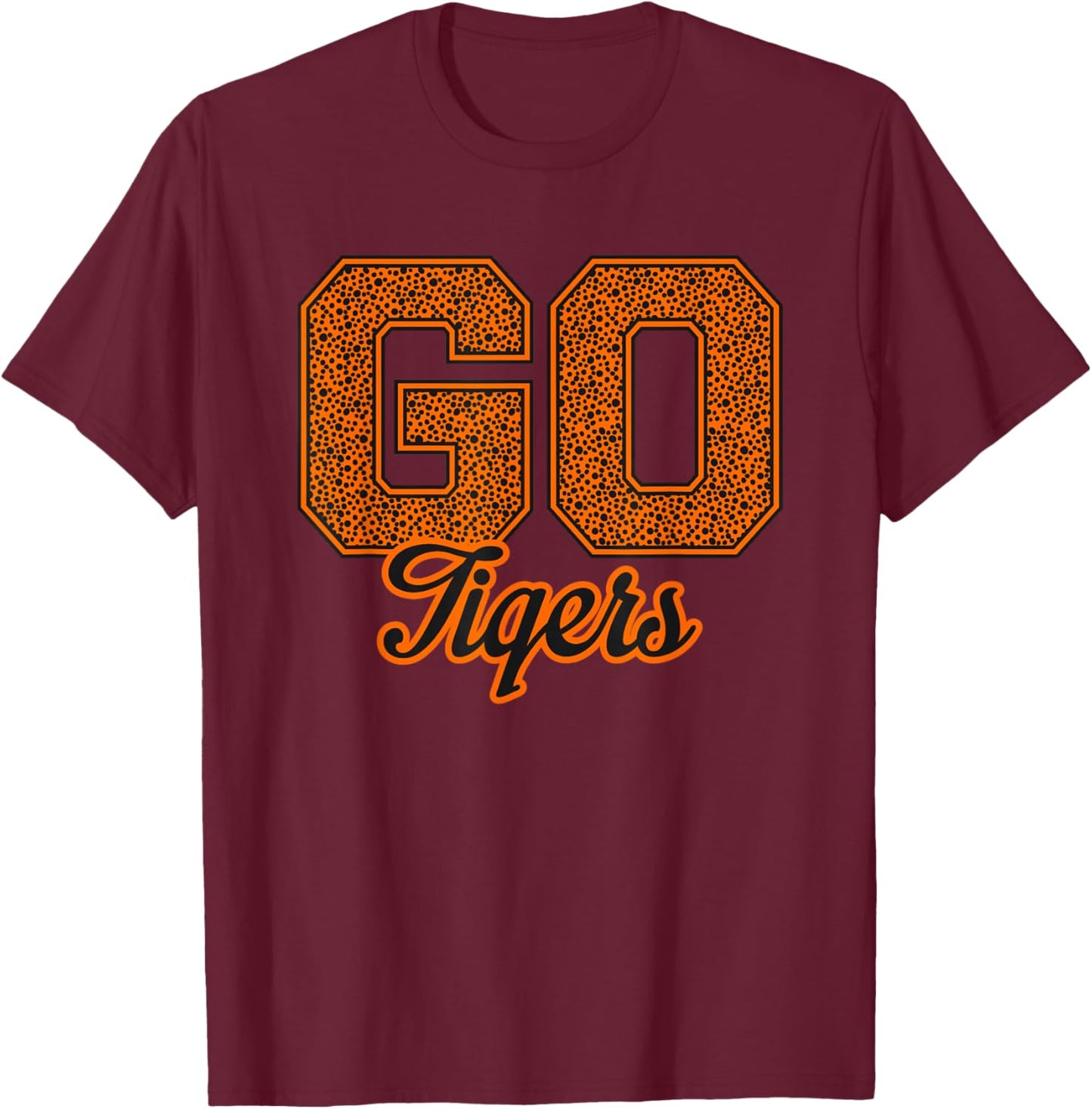Marietta Tigers GO! School Pride T-Shirt - T-Shirt | Maroon