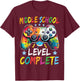 Middle School Level Complete Graduation Last Day Of School T-Shirt - T-Shirt | Maroon