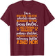ADHD Mom Definition ADHD Warrior Mother ADHD Awareness Month T-Shirt - T-Shirt | Maroon