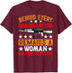 Firearm Collector Guns Collecting Machine Gun Outfit T-Shirt - T-Shirt | Maroon