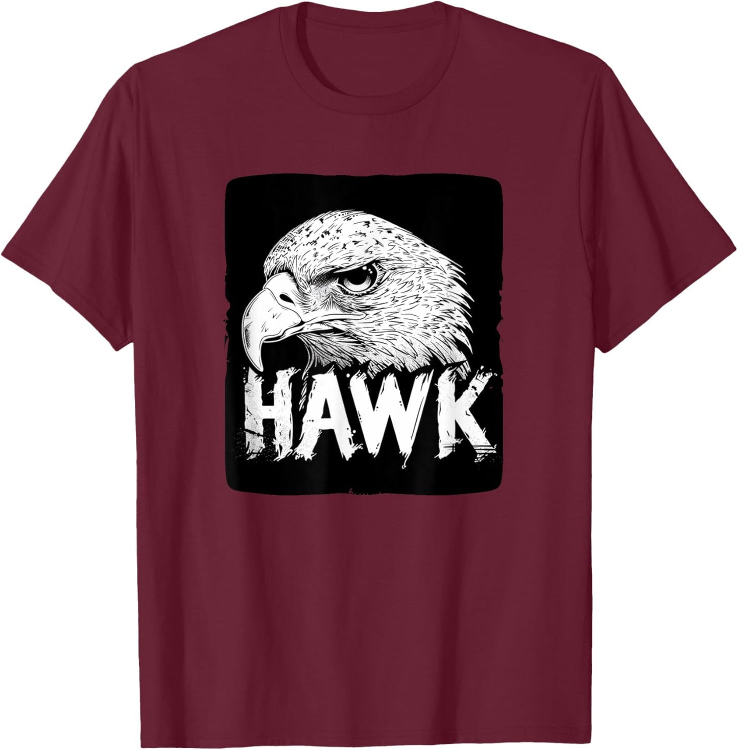 Beautiful Hawk Bird of Prey Costume T-Shirt - T-Shirt | Maroon
