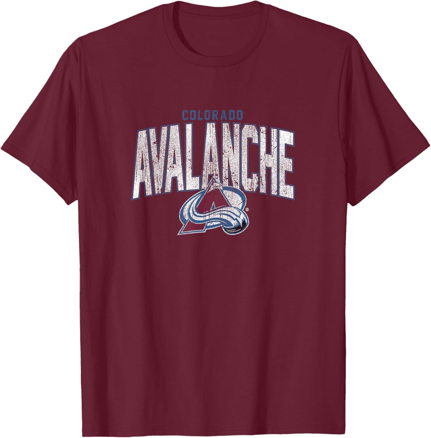 Colorado Avalanche Classic Logo Shirt | Fan Officiel AVS de la LNH T-Shirt - T-Shirt | Maroon