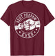 Best Peepaw Ever - Fist Bump Circle Emblem Design Peepaw T-Shirt - T-Shirt | Maroon
