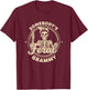 Grandparent Somebody's Feral Grammy Funny Grammy Design T-Shirt - T-Shirt | Maroon
