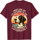 I Might Look Like I'm Listening English Pointer Dog T-Shirt - T-Shirt | Maroon