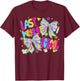 Happy Last Day of School Coquette Bow Teacher Student Girls T-Shirt - T-Shirt | Maroon