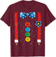 Clown Carnival Costume Carnival Clown Costume T-Shirt - T-Shirt | Maroon