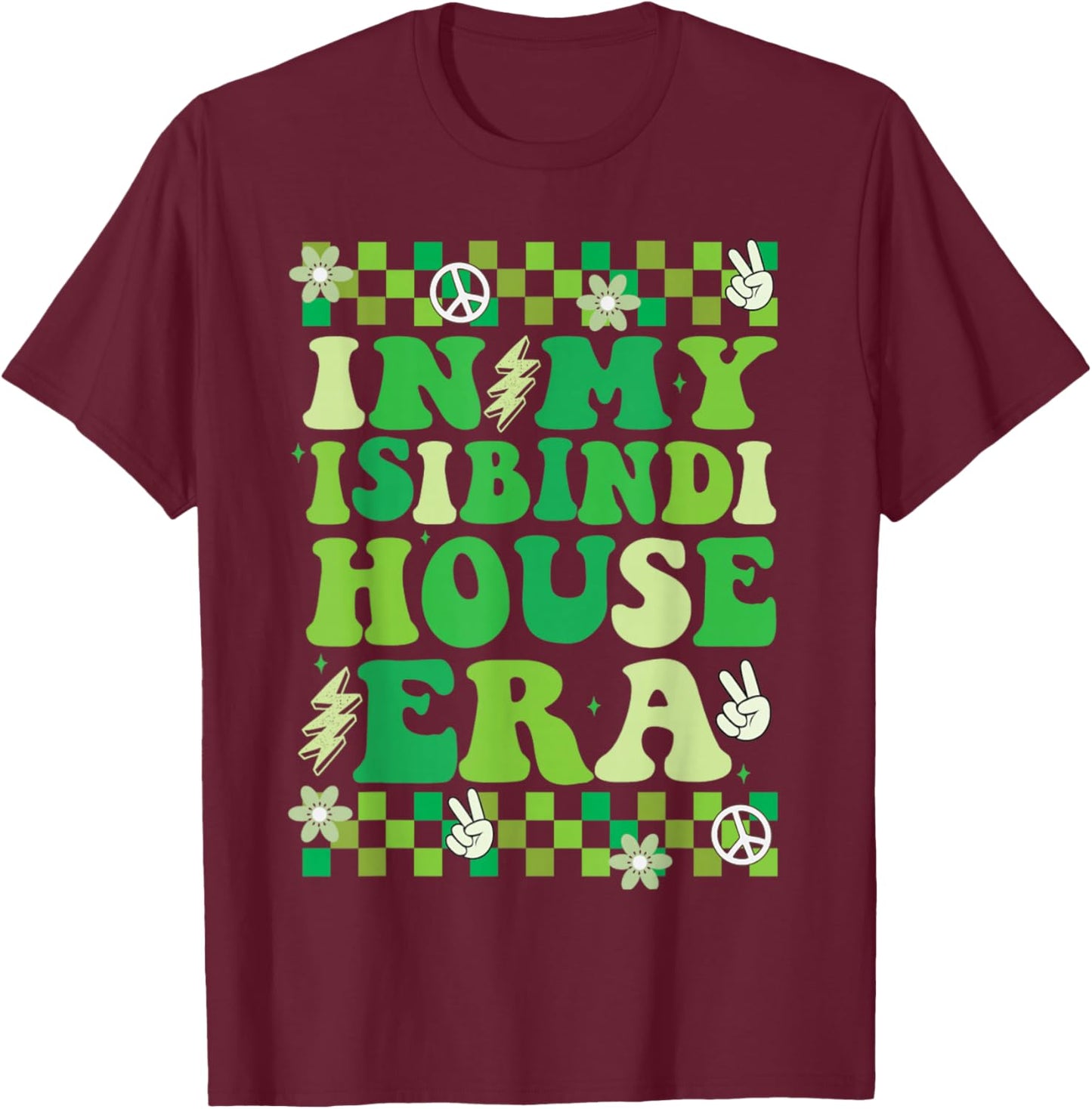 in My Isibindi House Era RCA Houses Courage isibindi House T-Shirt - T-Shirt | Maroon