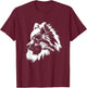Pomeranian Dog Men Women Kids T-Shirt - T-Shirt | Maroon