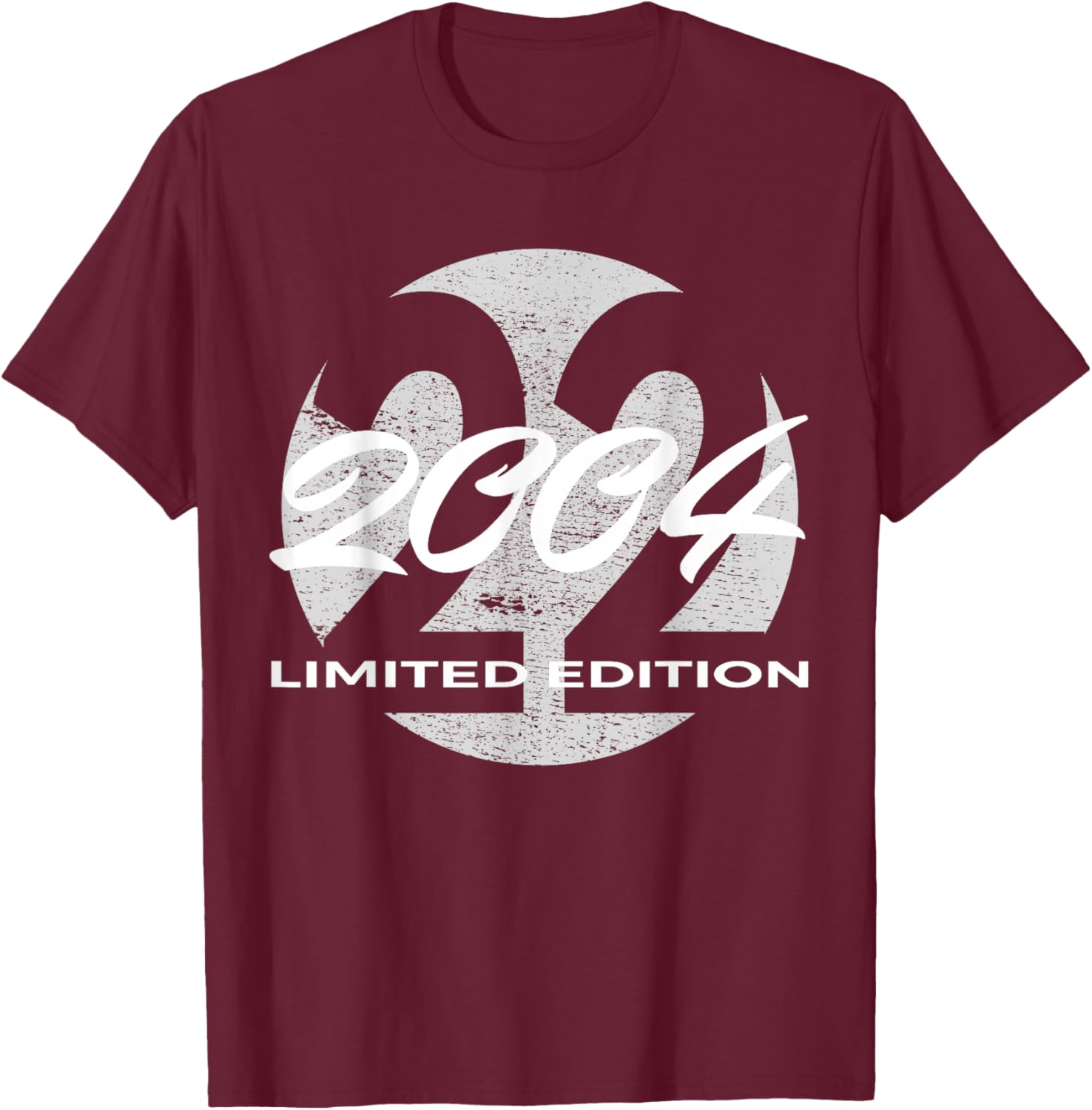 22. Geburtstag Mann Frau 22 Jahre 2004 Lustig Geschenk T-Shirt - T-Shirt | Maroon