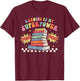 Funny Reading Is My Superpower Book Lover Bookworm Librarian T-Shirt - T-Shirt | Maroon
