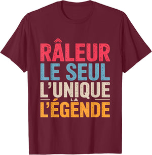 Men's Raler – Funny Funny Raler Gift T-Shirt - T-Shirt | Maroon