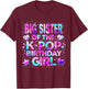 Big Sister of The K-Pop Birthday Girls Korean Music T-Shirt - T-Shirt | Maroon