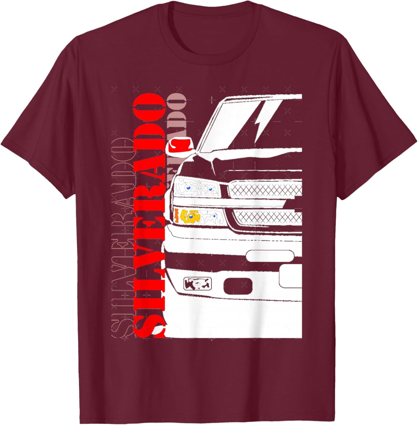 Chevys silverado 2500 z71 2020 2023 2004 Car T-Shirt - T-Shirt | Maroon