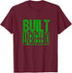 Green Built Different Green Color Graphic Kelly Green T-Shirt - T-Shirt | Maroon