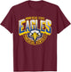Morehead State Eagles Vintage Major Dark Heather T-Shirt - T-Shirt | Maroon